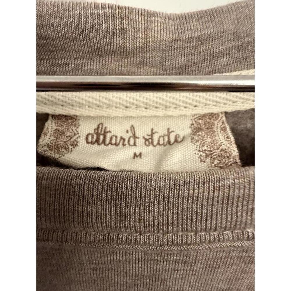 Altar’d State light brown crewneck sweatshirt size Medium - Picture 2 of 5